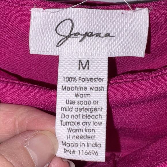 Japna Skort Womens Medium Hot Pink Skirt Shorts Wrap Corp Preppy Twee NWT - Picture 4 of 9